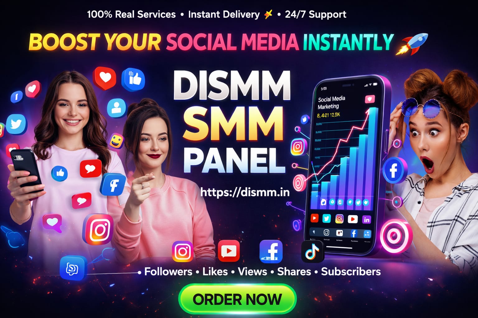 Best Instagram Followers SMM Panel in India | DISMM